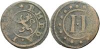 Bentheim Tecklenburg Rheda 2 Pfennige Moritz 1623-1674.