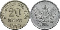Montenegro 20 Para Nikolaus, 1860 - 1918
