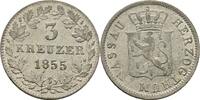 Nassau 3 Kreuzer Adolph, 1839 - 1866.