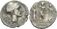 RÖMISCHE REPUBLIK Denar Cn. Cornelius Blasio, 112 - 111