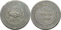 Großbritannien Warwickshire Birmingham Penny Token