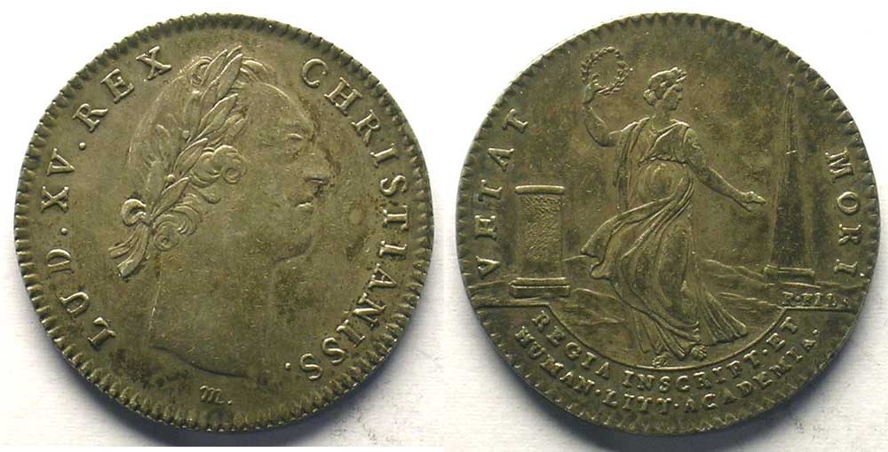 Jetons und Medaillen jeton rond en argent Jetons des alten Regims Académies Inscriptions et Jetons und Medaillen jeton rond en argent Jetons des alten Regims Académies Inscriptions et