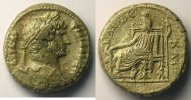Münzen Tetradrachme Hadrianus (117-138) Ägypten (Alexandria) de billon (127-128) TTB -