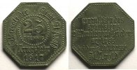 Münzen 25 Pf SANKT-AVOLD (Saint-Avold) (57) Stadt Faux de Rottinger Zn, 8 24,5 mm SUP -