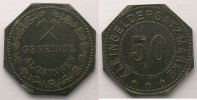 Münzen ALGRINGEN (Algrange) (57) Gemeinde Algringen 50 (pf) Faux de Rottinger Zn, 8 24 mm SUP/ FDC -