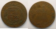 Münzen Jeton Jetons des alten Regims Bourgogne des Etats en cuivre TTB -