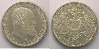 Münzen 2 Mark Königreich von Württemberg Wilhelm II (1891-1918) SUP -