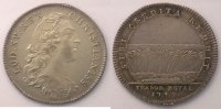 Münzen jeton rond en argent Jetons des alten Regims Trésor Royal Louis XV TTB+ -