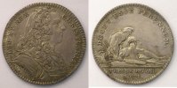 Münzen jeton rond en argent Jetons des alten Regims Trésor Royal Louis XV TTB -