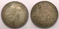 Münzen jeton rond en argent Jetons des alten Regims Académies Académie des Sciences Louis XV non daté SUP -