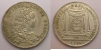 Münzen jeton rond en argent Jetons des alten Regims Corporations et Professions diverses Lingères Louis XV TB+/TTB -