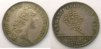 Münzen jeton rond en argent Jetons des alten Regims Chambre aux Deniers Louis XV SUP -