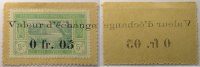 Französische Kolonialmünzen Lec.1 0fr05 valeur d'échange (1920) SUP