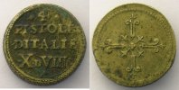 Münzen Vatikan und Kirchenstaat Anonyme Poids monétaire du Quadruple Pistoles d'Italie TTB -