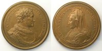 Münzen bronze Medaillen Ferd. de Saint Urbain série des Ducs de Lorraine Charles II 47 mm TTB+ -