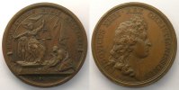 Münzen bronze Medaillen von Louis XIV année MAUGER La clémence du Roi 41mm SUP -