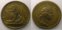 Münzen bronze Medaillen von Louis XIV année MAUGER La clémence du Roi 41mm SUP -