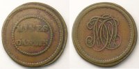 Münzen Numismatik der Bergwerken Anzin, arr. de Valenciennes SVI Cu, R 29mm TB+/TTB -