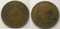 Münzen Numismatik der Bergwerken Vieux-Condé Mines du Vieux conde Jetton d'Hercheur cuivre 28mm TTB+/SUP -