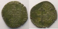 Ausländische Münzen Soldo Emmanuel Philibert (1559-1580) date illisible V (Vercelli) TB