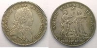 Münzen Jeton rond en argent Jetons des alten Regims Normandie Réunion des Marchands de Rouen Louis XV TTB -