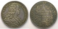 Münzen Jeton rond en argent Jetons des alten Regims Normandie Académie de Rouen Louis XV TTB+ -