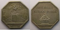 Münzen jeton Numismatique de l'Agriculture Horticulture octogonal en argent TTB -