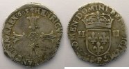 Französische königlische Münzen 1603 F (Angers) TB+