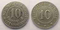Münzen LOTHRINGEN (Lorraine) (57) Windschild & Langelott 10 (Pf) Fe, R 20mm TTB -