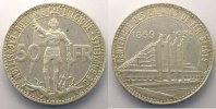 Ausländische Münzen 50 Francs Exposition de Bruxelles 1935 TTB