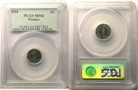 Münzen Frankreich 1959-2001 1991 PCGS-MS62 SUP/FDC