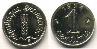 Münzen Frankreich 1959-2001 1994 abeille SUP/FDC