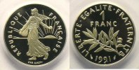 Münzen Frankreich 1959-2001 1991 PCGS-PR67DCAM BE