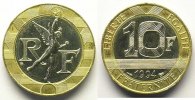 Münzen 10 Franken G.827 Génie abeille SUP/FDC -