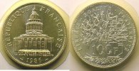 Münzen 100 Francs G.898 Panthéon FDC -