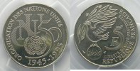 Münzen Frankreich 1959-2001 1995 PCGS-MS63 SUP/FDC