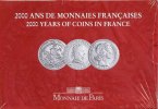 Münzen Frankreich 1959-2001 Série France 2000 3 pièces de 5 francs tome II