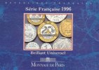 Münzen Frankreich 1959-2001 BU 1996