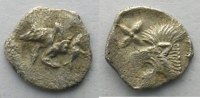Griechische Münzen Hémiobole (525-475 av.JC) TB+/TTB