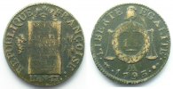 Münzen aus der französischen Revolution 1793 AA (Metz) TB+/TTB