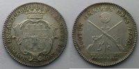 Münzen Jeton rond en argent Jetons des alten Regims Lyonnais Arquebusiers de Villeneuve de Lyon TTB+/SUP -