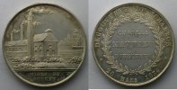 Münzen jeton rond en argent Numismatik der Bergwerken Douchy Découverte du Charbon 31mm SUP -