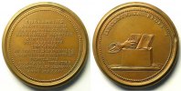 Münzen bronze Medaillen Ferd. de Saint Urbain série des Ducs de Lorraine Adalbert 47,5 mm TTB+/SUP -