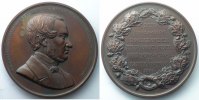 Münzen bronze Numismatische von berühmten Persönlichkeiten V.H.J. DELECOURT WIENER Léop. 62,5mm SUP -