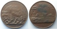 Münzen Medaillen von Louis-Philippe I Médailles diverses Rogat médaille en cuivre 42mm prise de la Bastille/le donjon de Vincennes SUP -