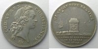 Münzen Jeton rond en argent Jetons des alten Regims Flandre Française Louis XV Chambre de Commerce de Lille TTB -