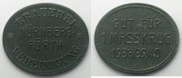 Münzen Nürnberg (Bayern) Brauerei-Vereinigung Gut für 1 Masskrug 1938/39/40 SUP/FDC -
