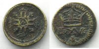 Münzen Demi Louis d'or Frankreich Louis XIV Poids monétaire du aux 8 L (Louis XIII ou XIV) TTB -