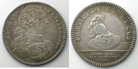 Münzen jeton rond en argent Jetons des alten Regims Ordinaire des Guerres Louis XV TTB/TTB+ -