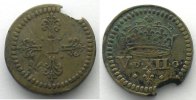 Münzen Demi-Franc Frankreich Règne indéterminé Poids monétaire du TTB cassé -